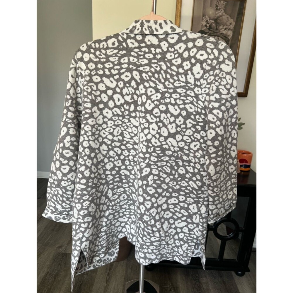 Ruby Rd. Leopard-Print Sweater - Picture 10 of 11